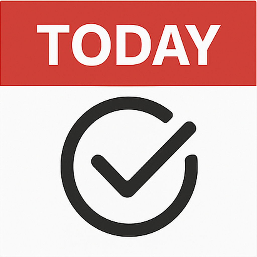 ToDoToday App Icon - Simple Task Manager